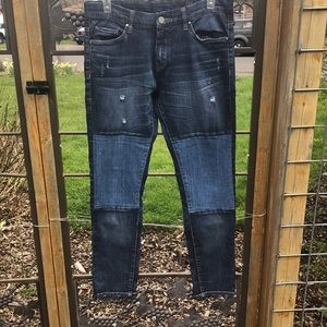 Blank NYC cotton blend straight leg jeans size 27